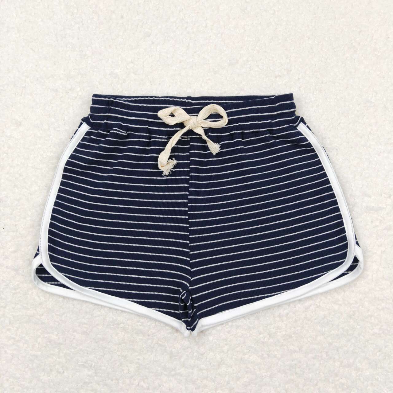 RTSSS0343White pinstripe navy shorts