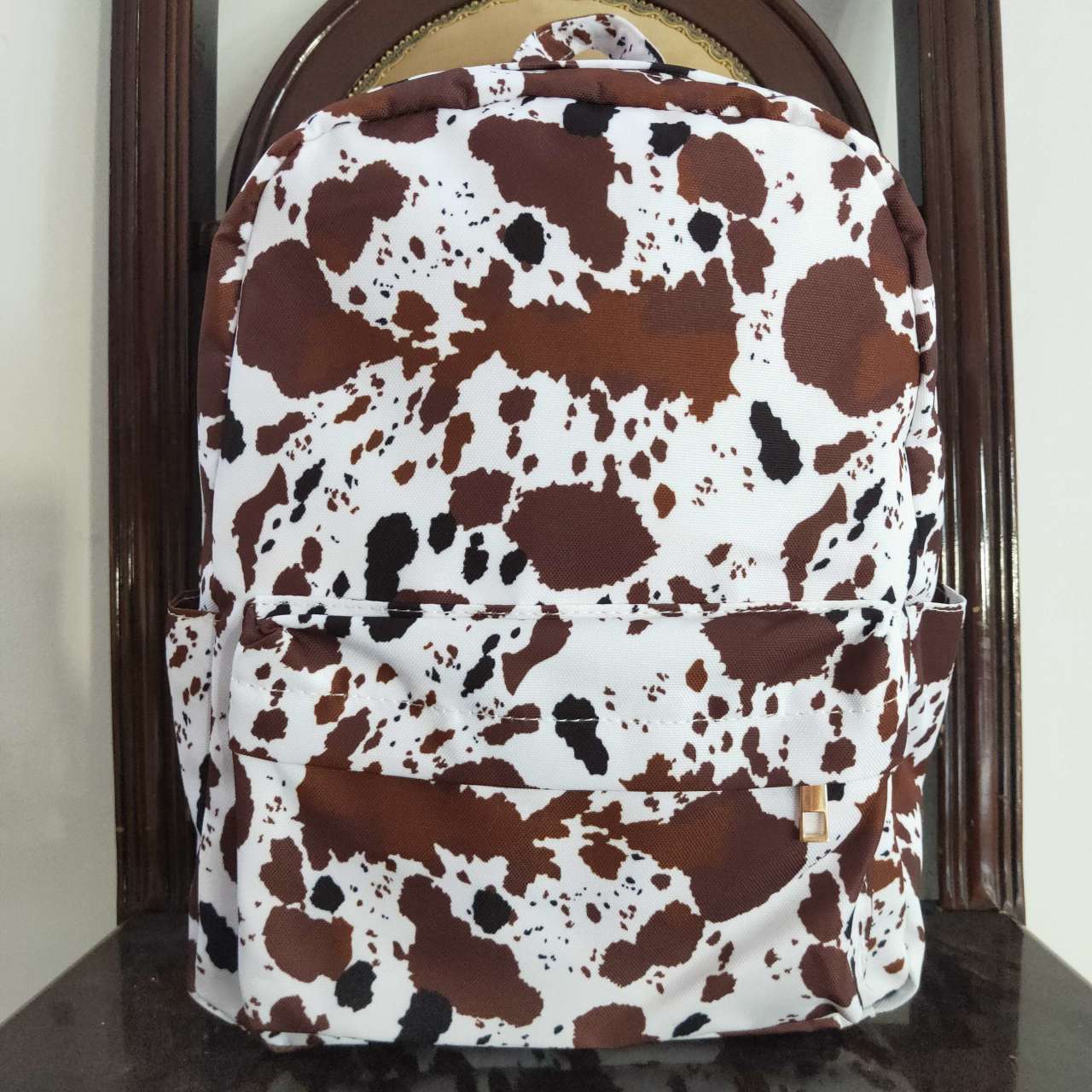 BA0073 ink pattern backpack