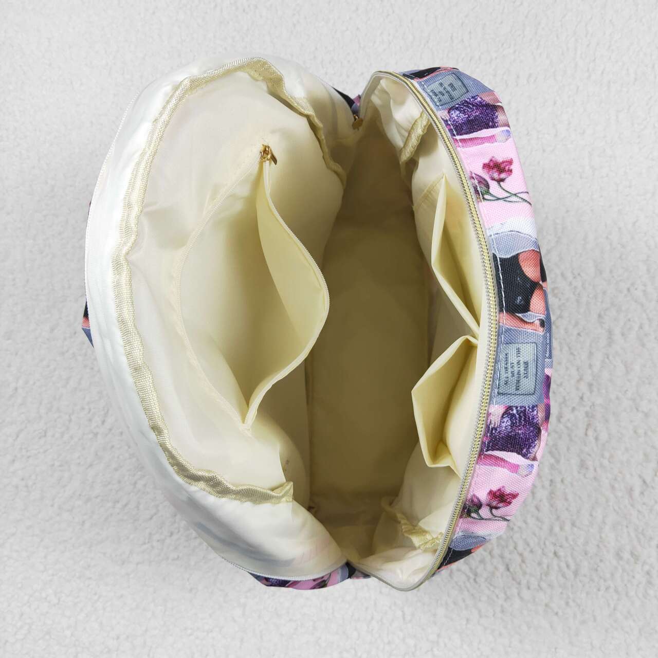 RTS NO MOQ BA0215 Taylor pink and gray backpack