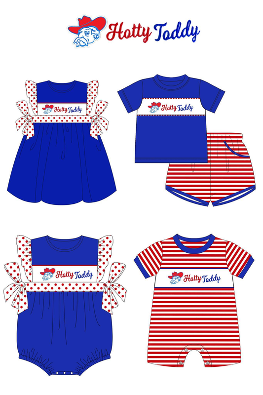 Sport team clothing custom moq 3 eta 6-8weeks HOTTY JODDY  Sister Clothes   Matching sets for boys and girls