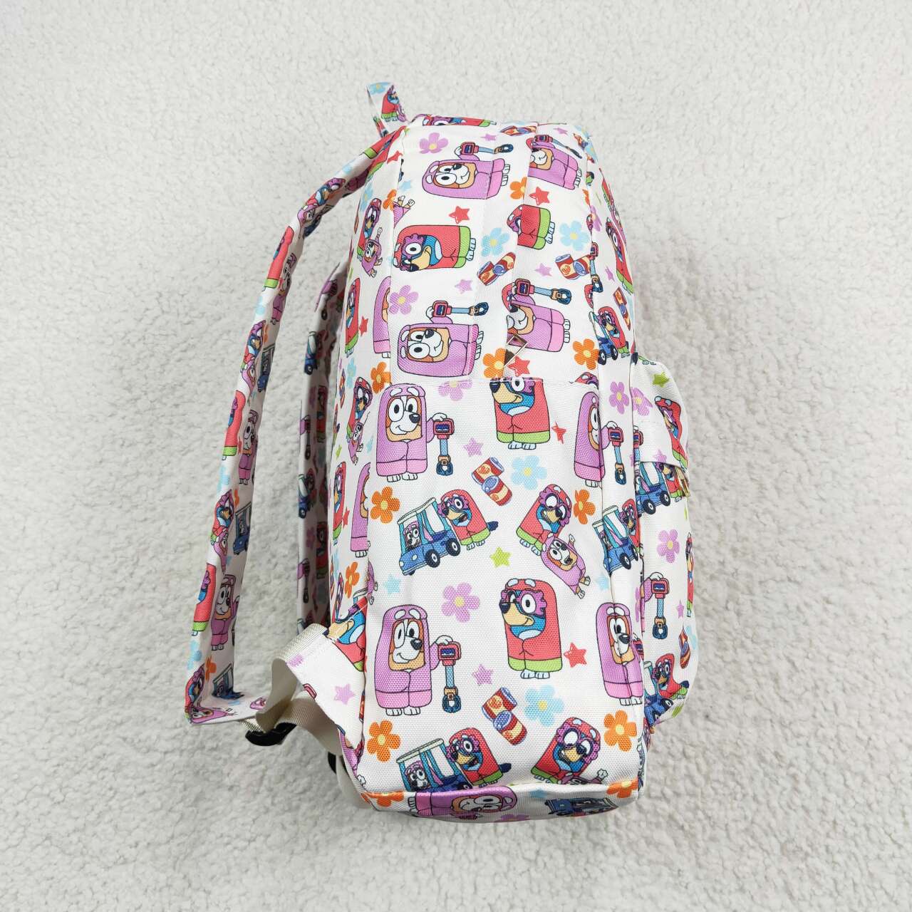 RTS NO MOQ BA0186 bluey flower star beige backpack