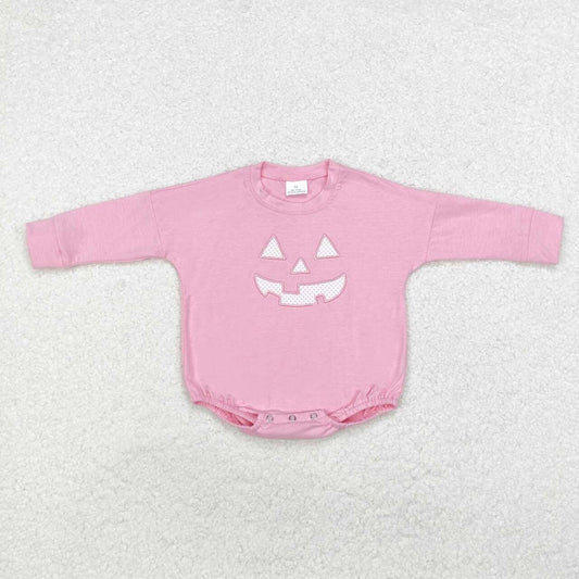 RTS NO MOQ ETA 5/7days arrived Pink smiley face embroidery