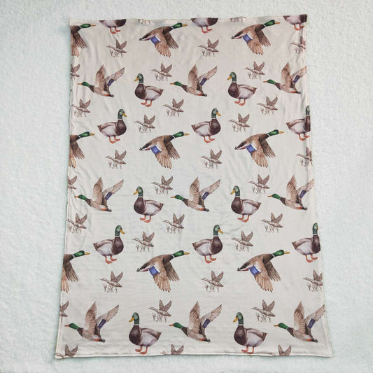 BL0081 Duck Beige Baby Blanket