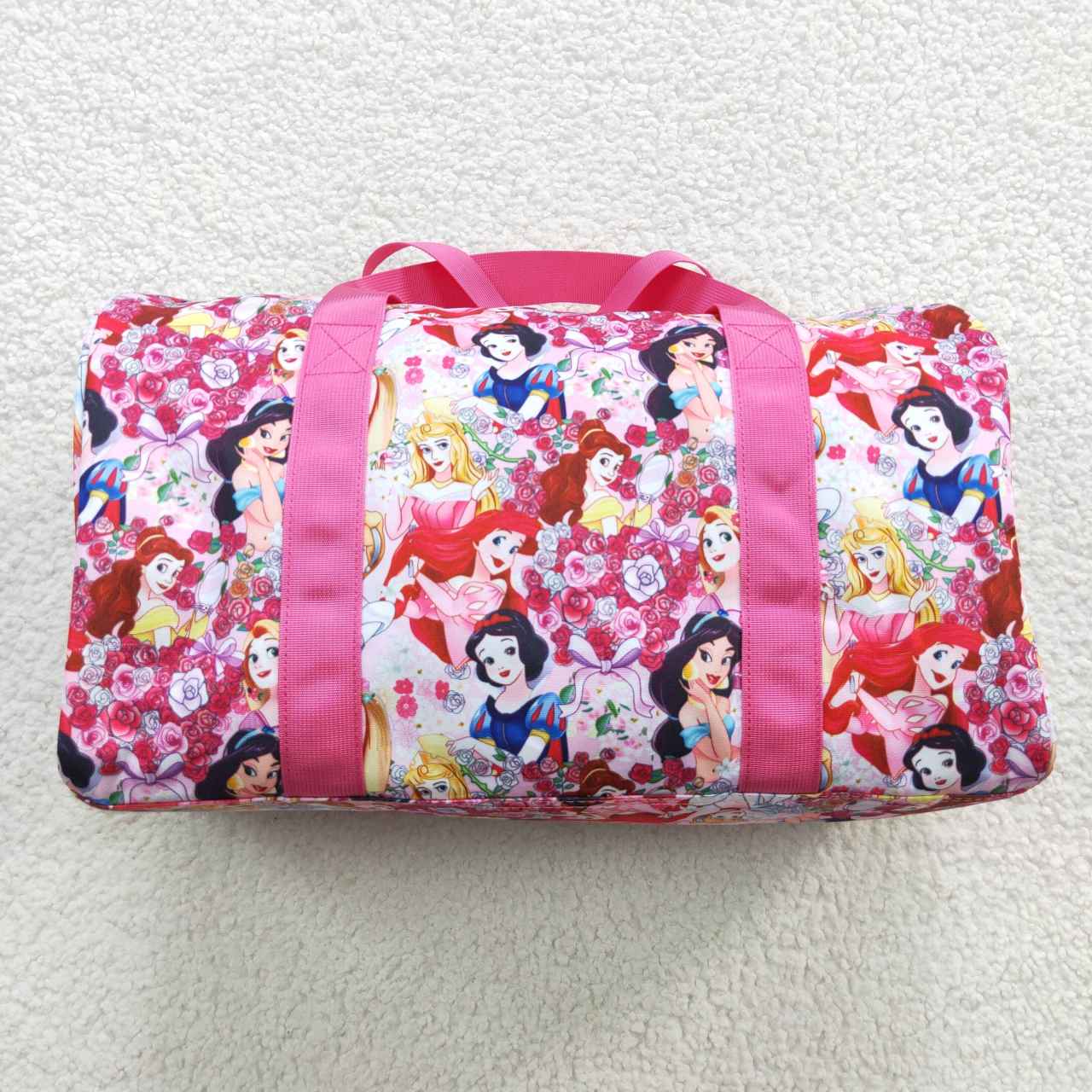 BA0131 Disney Princess Flower Red Gym Bag