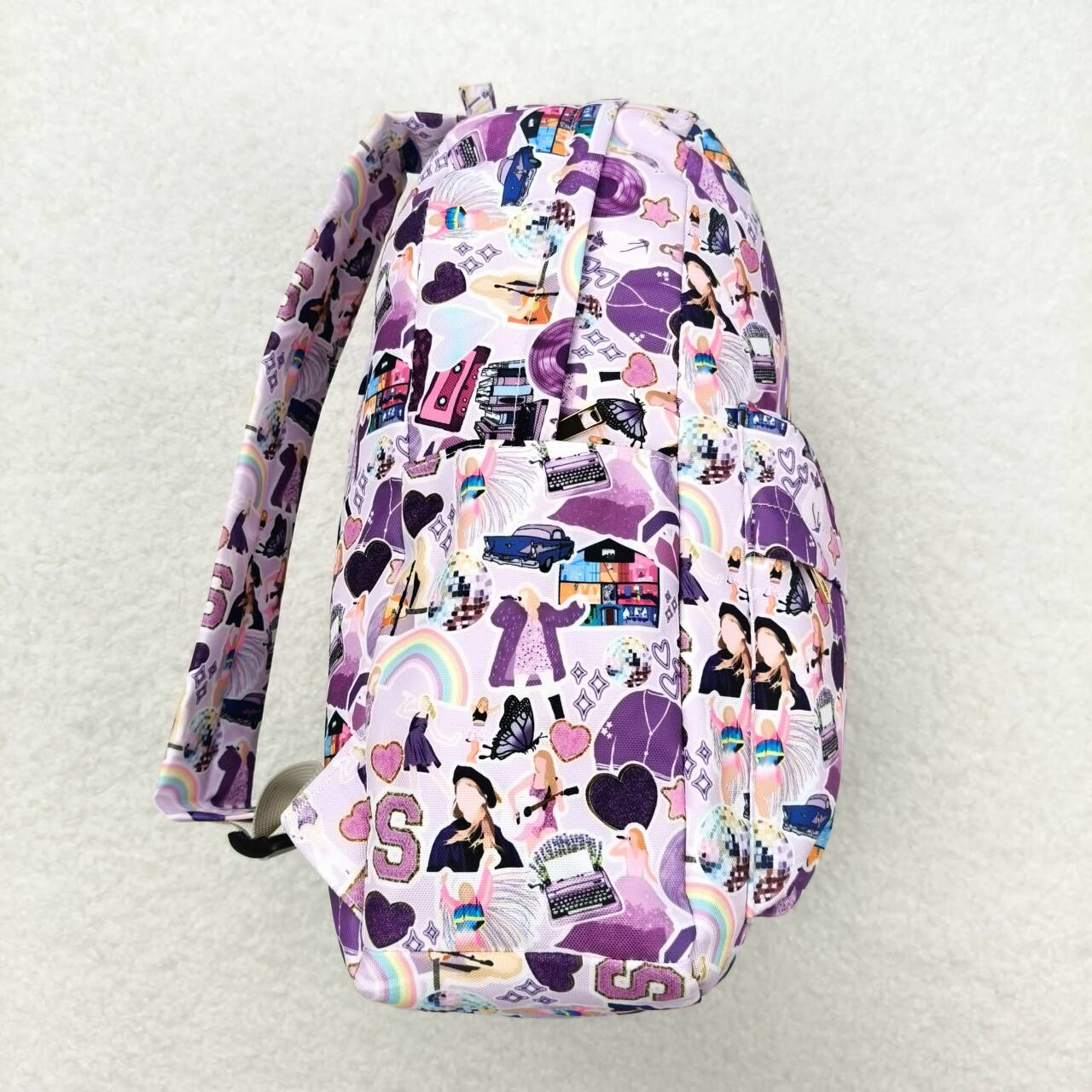 BA0172  Taylor Swift purple backpack