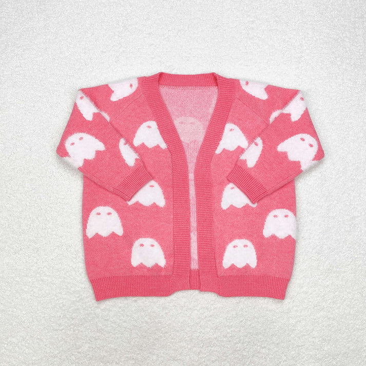 RTS NO MOQ Sibling baby girls clothes Halloween Sweater High quality sweater fabric in stock