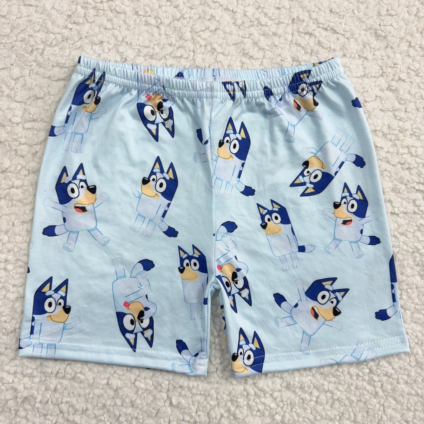 RTS SALES NO MOQ Robot Dog Blue Shorts