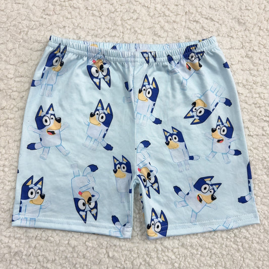 RTS SALES NO MOQ Robot Dog Blue Shorts