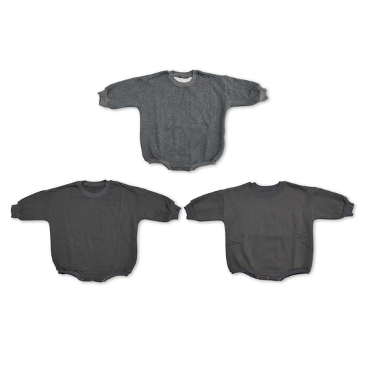 RTS NO MOQ Baby Boys Cotton Long Sleeve Romper Mixed Sizes