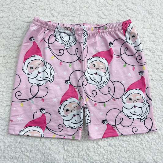 RTS SALES NO MOQ Pink Hat Santa Shorts