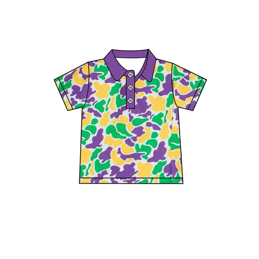 Custom moq 3 MIX SIZE eta 7/8week moq 5 eta /4/5week baby boys clothes short Sleeve Top