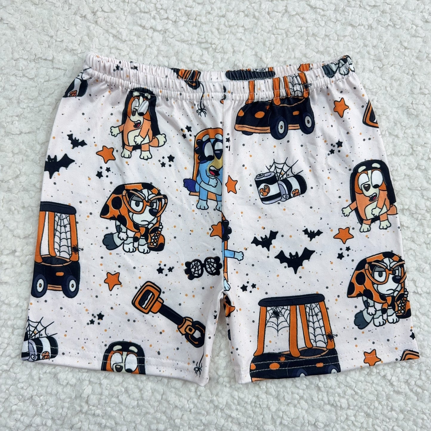 RTS SALES NO MOQ Cartoon Car Puppy Shorts