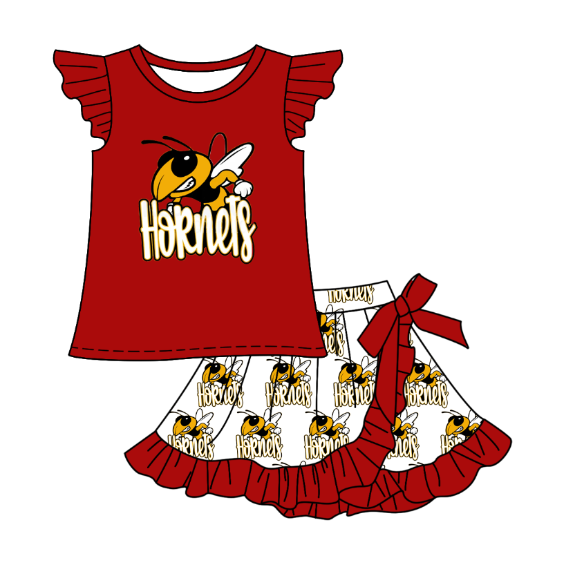 Custom hot selling short sleeve shorts suit