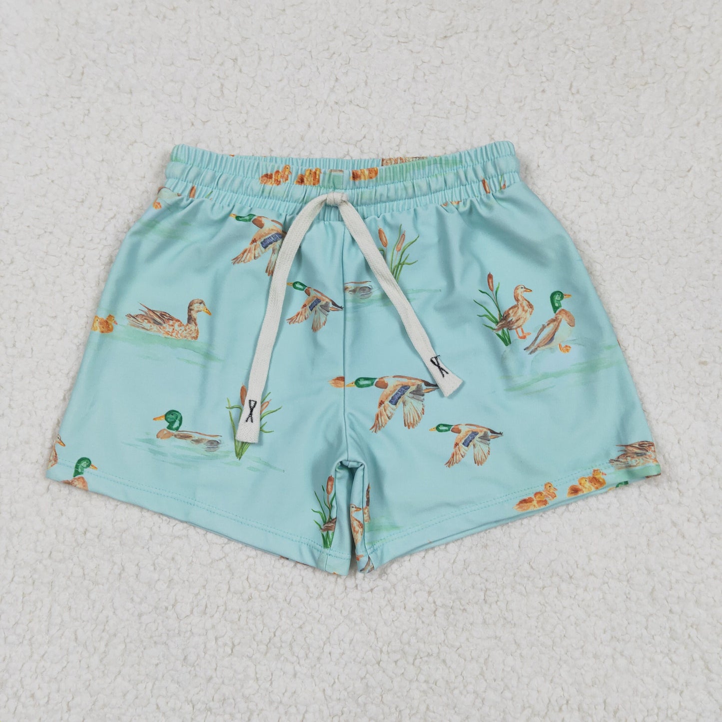 rts no moq S0266 Duck light green swimming trunks
