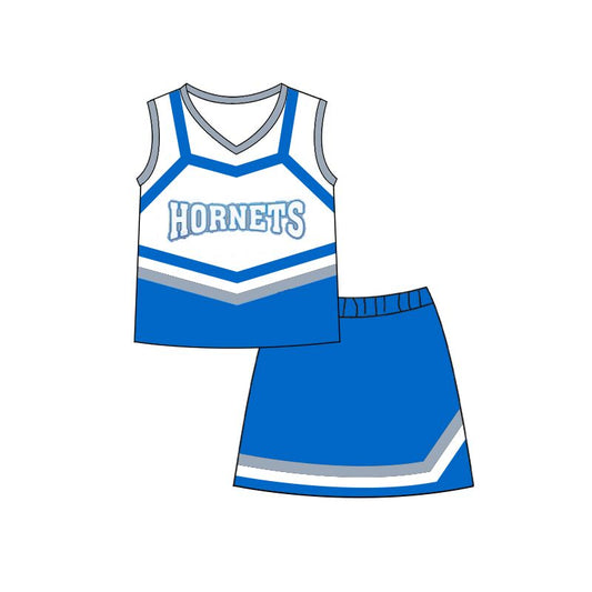 baby girl clothes team blue toddler girl summer outfit