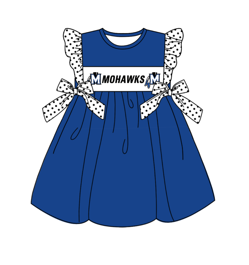 custom moq 3 eta 6-7weeks baby girls clothes flying Sleeves Dress