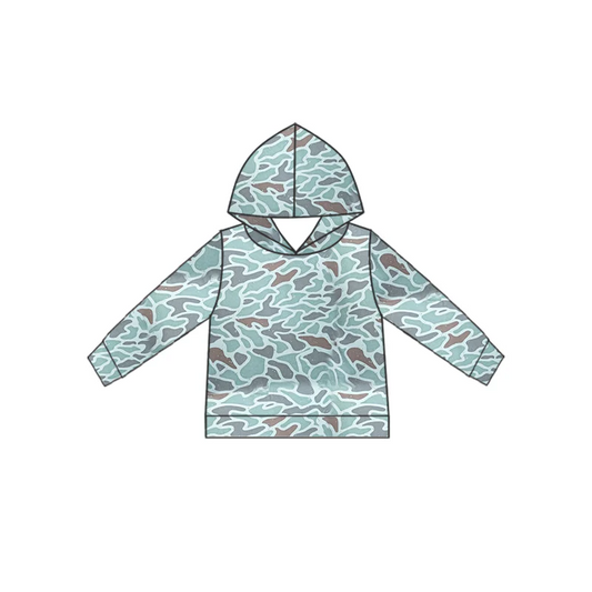 Deadline July 31th close custom no moq  eta 6-7weeks  Camouflage hooded top