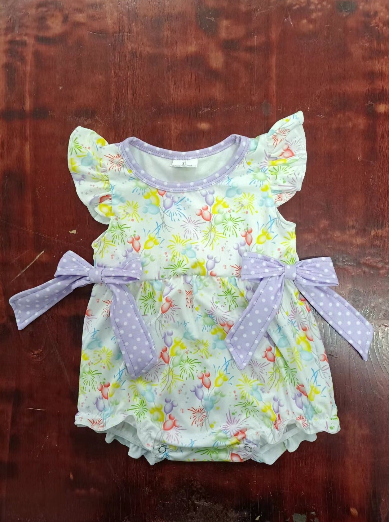 custom moq 5 eta 5weeks mix size baby girls clothes flying sleeve romper