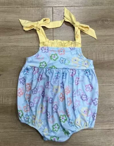 custom moq 5 eta 4-5weeks baby girls clothes floral suspender romper