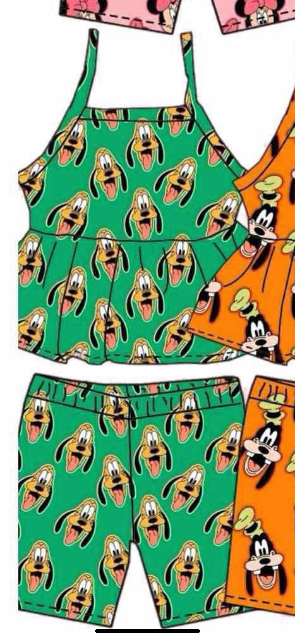 PRE ORDER Deadline August 2 custom no moq Children's boutique clothing  Summer cute girls short sleeve shorts suit