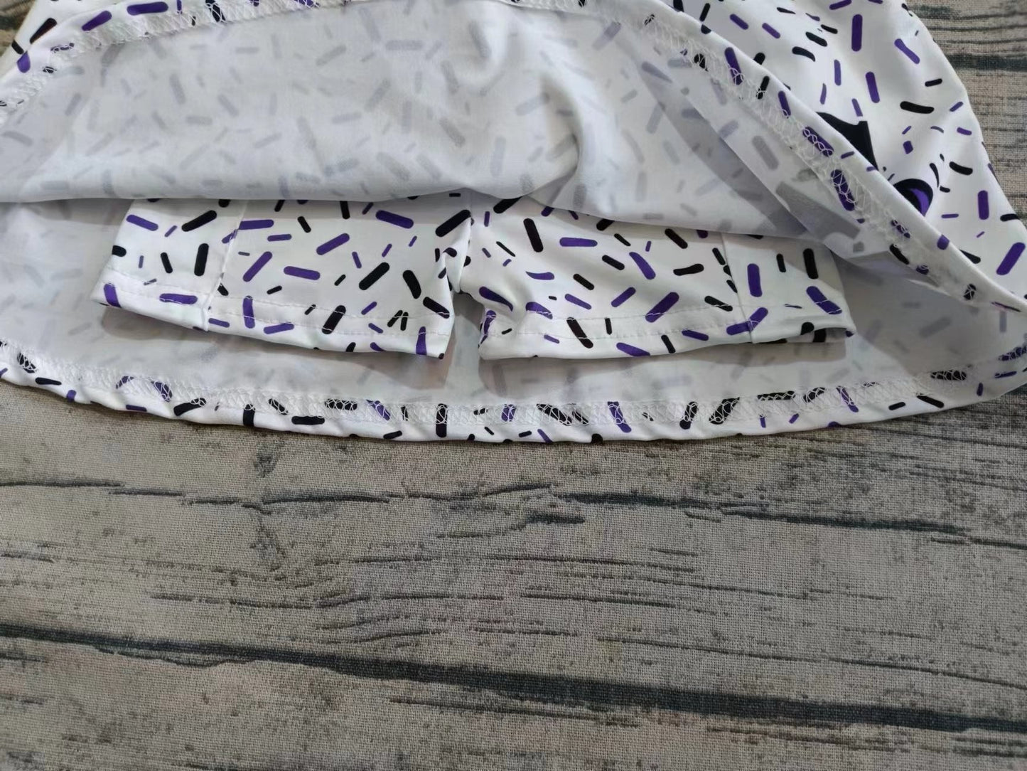 custom moq 3 eta 6-8weeks team adult and kids clothes girls white skirt