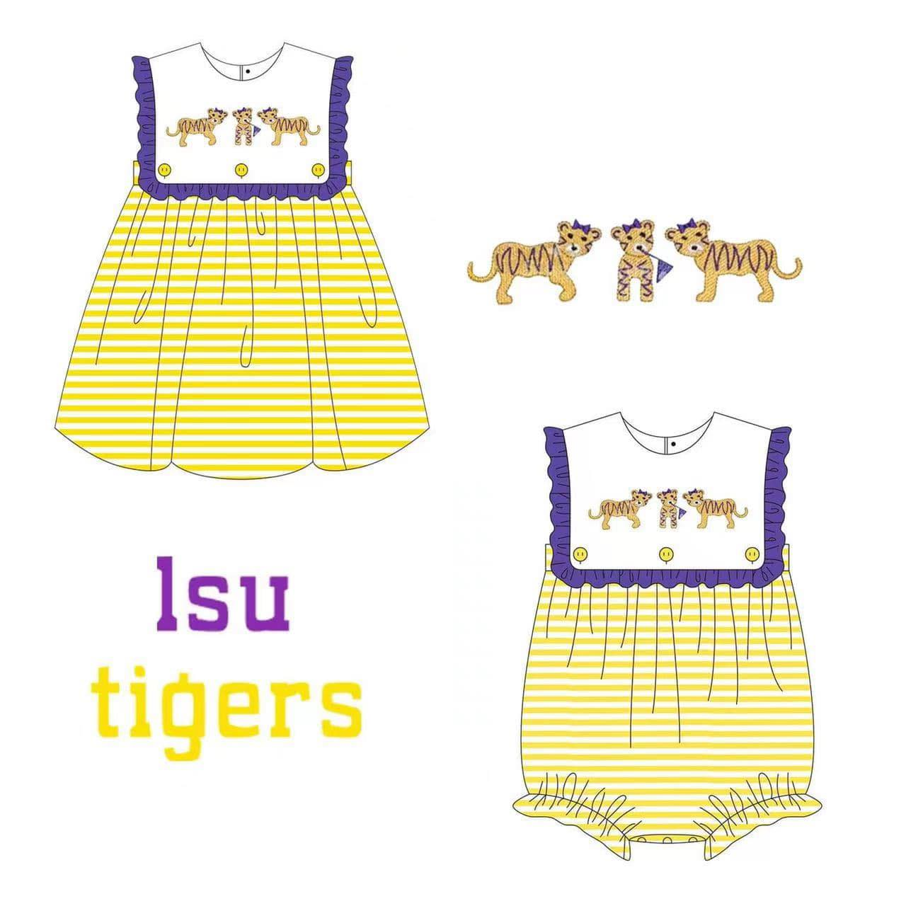 Custom summer team clothes baby girl clothes dress rompers