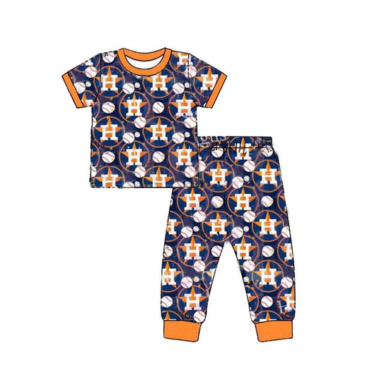 Boys team short-sleeved pants set