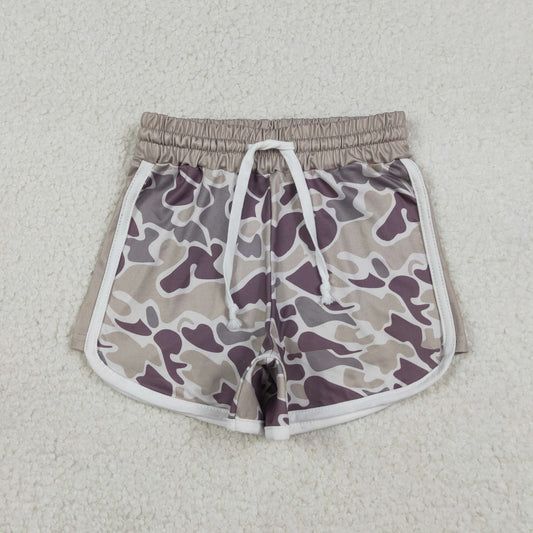 RTS NO MOQ（In Stock) Camouflage drawstring shorts