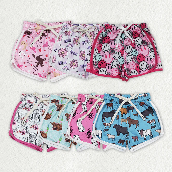 RTS NO MOQ baby girl clothes summer shorts