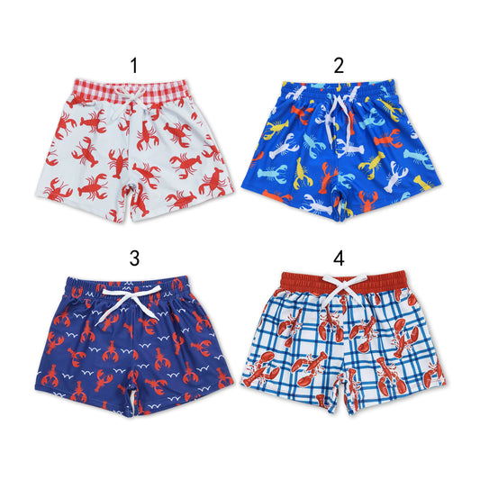 RTS NO MOQ Baby Boys Camouflage Trunks Bottoms Swimsuits