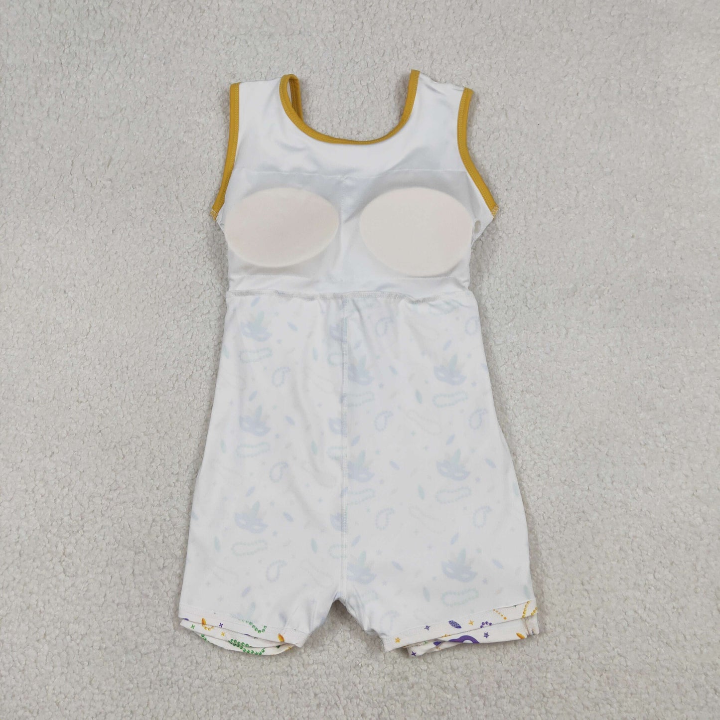 RTS NO MOQ（In Stock) Carnival Mask Necklace Yoga Sleeveless Dress