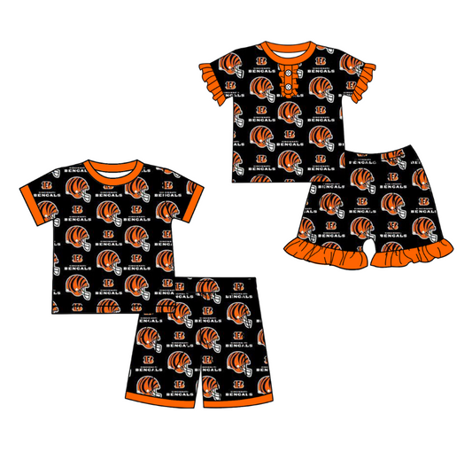 custom moq 3 eta 6-7weeks baby boys clothes team short Sleeves Shorts Set 1 and sets 2