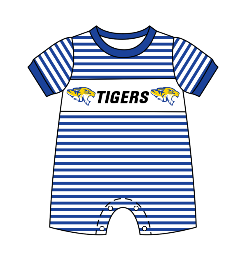Custom moq 3 eta 6-8weeks baby boys clothes short sleeve romper