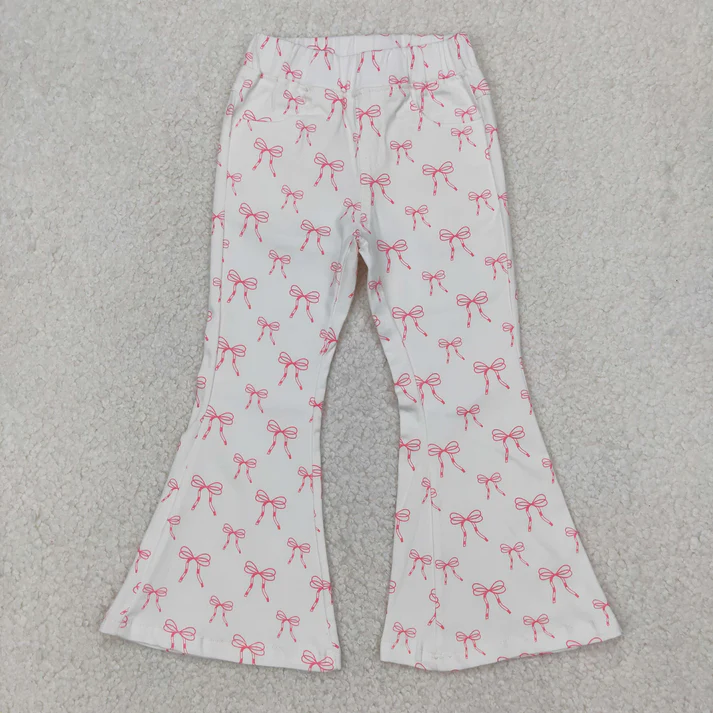 RTS NO MOQ Sibling Baby Girls Clothes Jeans: Flared & Ripped