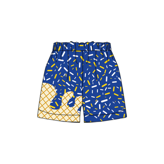 Deadline: February 26 CUSTOM no moq Gold White Blue Summer Shorts