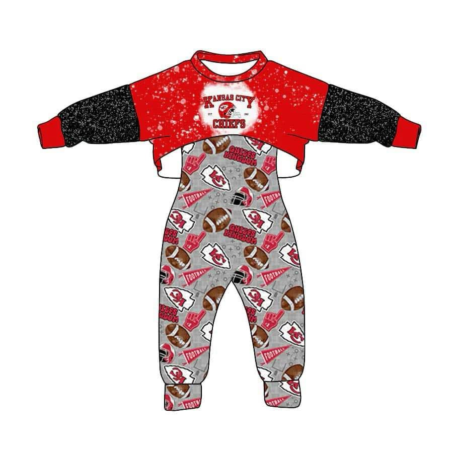 Custom moq 3 tat about 6-8 weeks baby girls clothes long sleeve and long pants 2pcs suit