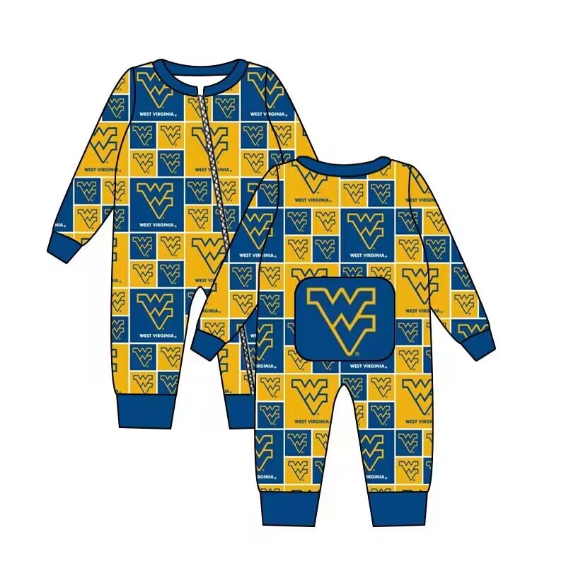 Deadline July 6th close custom no moq eta 6-7week Long sleeve boys romper