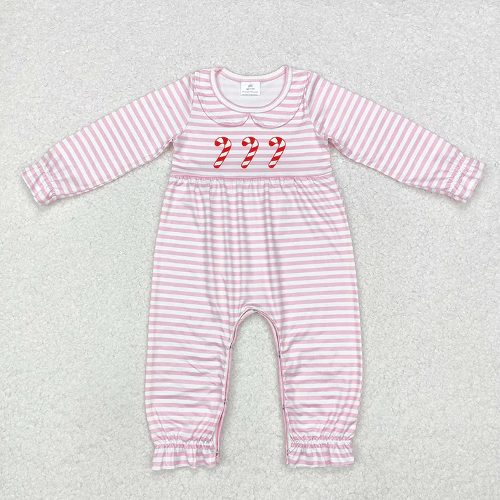 RTS NO MOQ Baby Girls Christmas long-sleeved trousers suit & romper