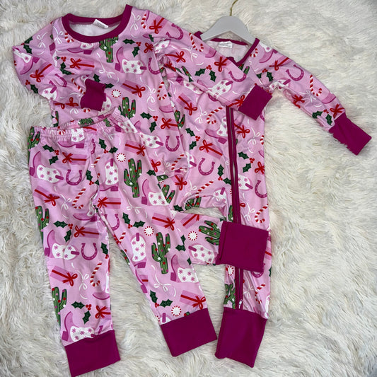 RTS NO MOQ Sibling Baby girls clothes Christmas long-sleeved trousers suit & rompers