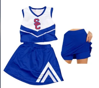 Deadline July 8 custom no moq  eta 6-7weeks SC blue claw dot cheer sets