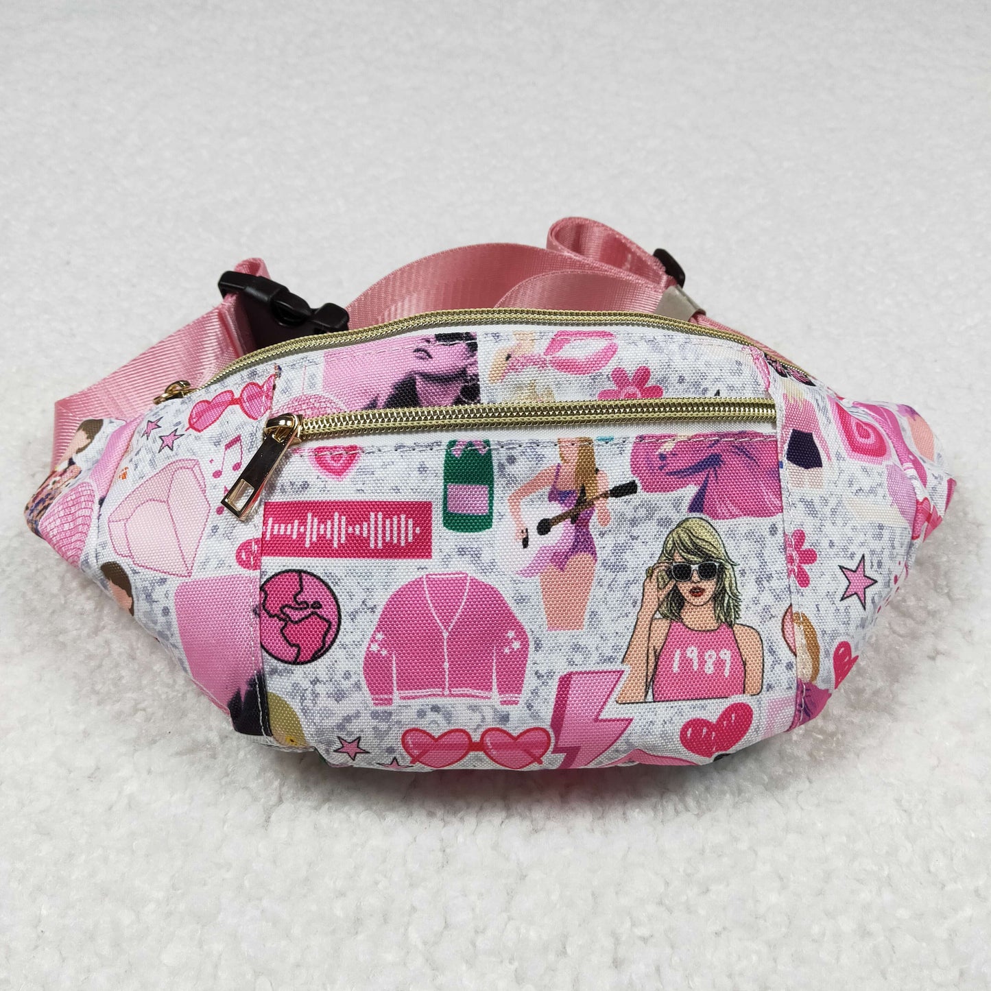 rts no moq BA0165 taylor swift pink belt bag