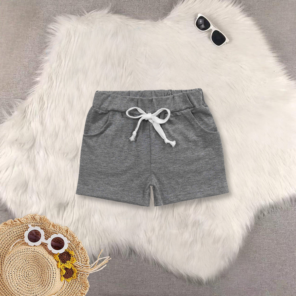 RTS NO MOQ Sibling baby boys clothes Short Sleeve Suit  & Top and shorts