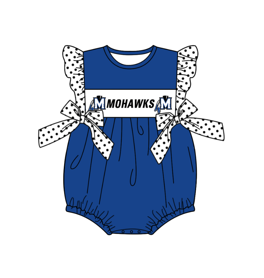 Custom moq 3 eta 6-8weeks baby girls clothes team short sleeve romper
