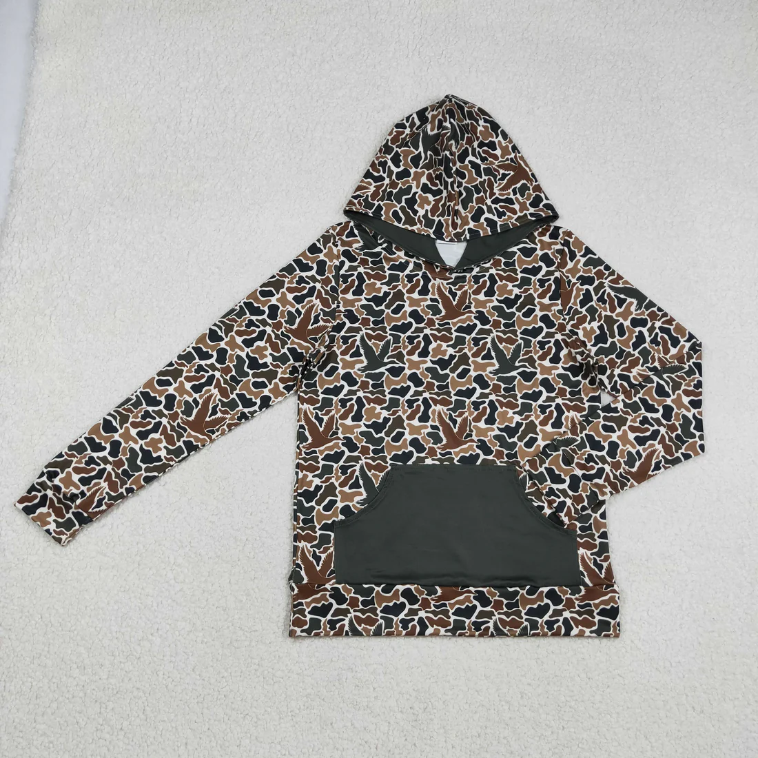 RTS NO MOQ Sibling baby boy clothes and Adult clothes camouflage adult tops