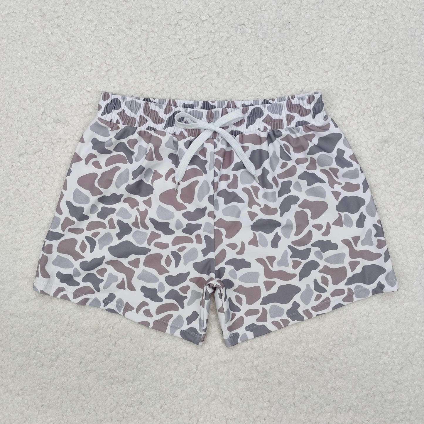 RTS NO MOQ ETA 5/7days arrived S0458 Boys Camouflage Swim Trunks