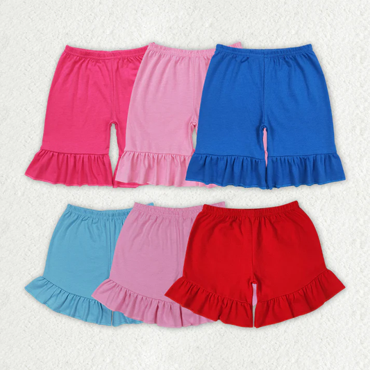 RTS NO MOQ baby girl clothes summer shorts