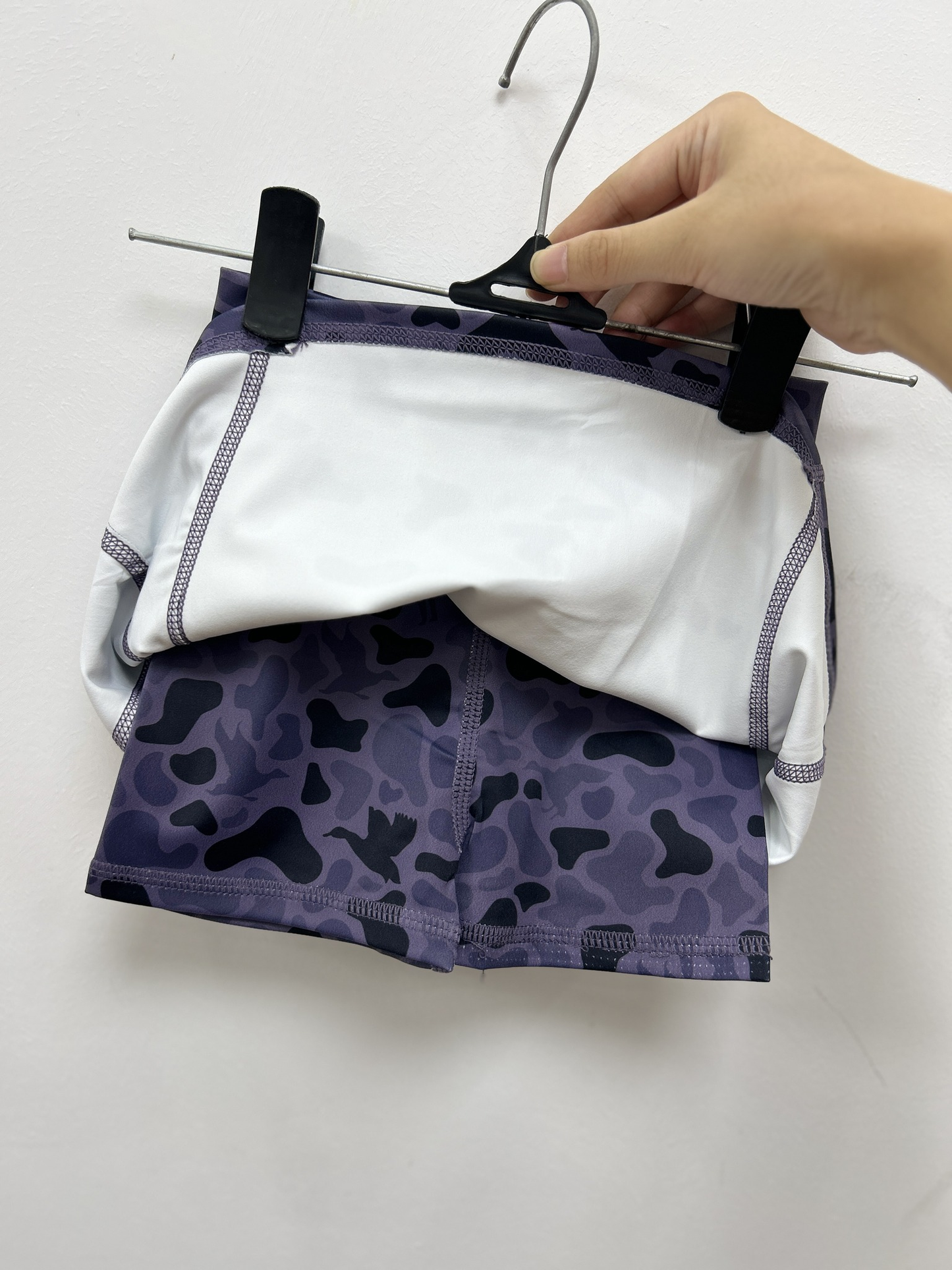 RTS Sibling baby girls clothes yoga camouflage summer shorts skirts