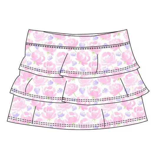Baby Girls Clothes pink floral summer skirt