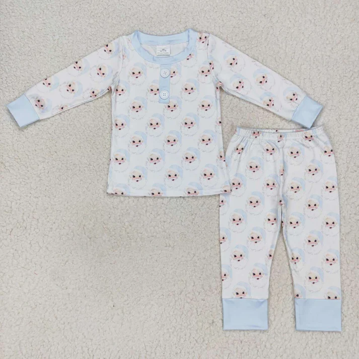 RTS NO MOQ Sibling Baby girls clothes Christmas long-sleeved trousers suit & rompers