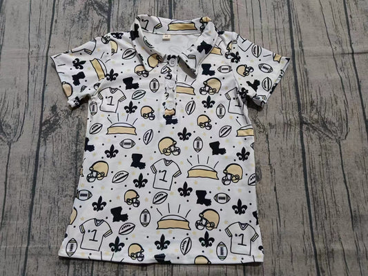 Custom moq 5 eta 6-7weeks baby boy clothes team short sleeve shirt-25.9.13